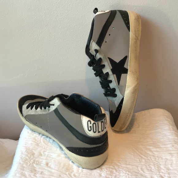 NIB**GOLDEN GOOSE**Hightop Sneakers EU 37 US 7 - Picture 4 of 8